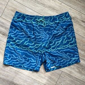 Huk Pursuit Volley Print Swim Shorts XXL